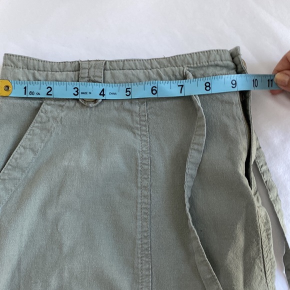 TORRID Linen Sage Green Drawstring Short Plus Size Short Sz 16 - Picture 10 of 10